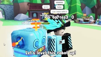 I Got The *GIANT ROBOT* Secret Pet! (Roblox Mining Simulator 2)