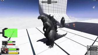 GODZILLA 2014 vs GODZILLA 2019 Destroy Each Other - ROBLOX