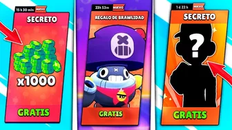 ‼️TE DARAN GEMAS GRATIS y REGALOS ???????? | Brawl Stars