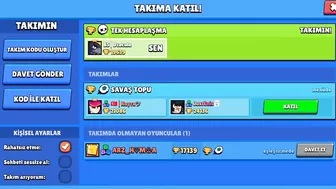 Brawl Stars AMA Biri Davet Atarsa Video Biter! ????