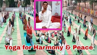 Yoga for Harmony and Peace at Basavakalyan.