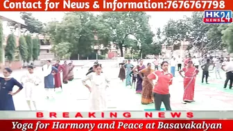 Yoga for Harmony and Peace at Basavakalyan.