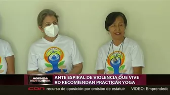 Ante espiral de violencia que vive RD recomiendan practicar yoga