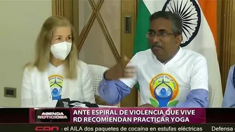 Ante espiral de violencia que vive RD recomiendan practicar yoga