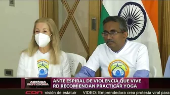 Ante espiral de violencia que vive RD recomiendan practicar yoga