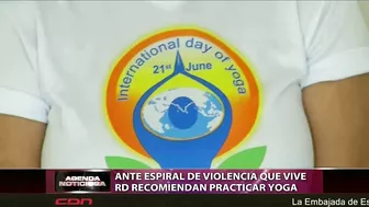 Ante espiral de violencia que vive RD recomiendan practicar yoga