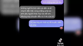 [TikTok Tin Nhắn] Nước mắt em rơi?