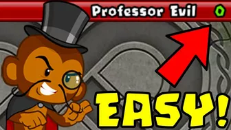 How to Beat The NEW Professor Evil Challenge in BTD Battles | Week 24