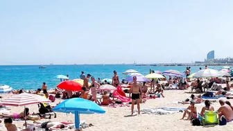 Beach Bogadell/ Barcelona beach walk ????️????????walking Spain best beaches