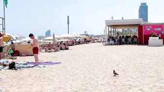 Beach Bogadell/ Barcelona beach walk ????️????????walking Spain best beaches