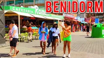 BENIDORM ???????? LEVANTE BEACH RINCÓN JUNE 2022 Costa Blanca SPAIN Walking Tour 4K