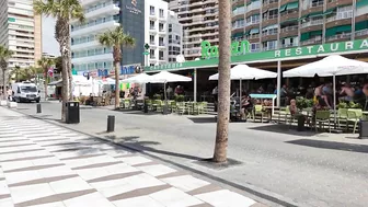 BENIDORM ???????? LEVANTE BEACH RINCÓN JUNE 2022 Costa Blanca SPAIN Walking Tour 4K