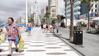 BENIDORM ???????? LEVANTE BEACH RINCÓN JUNE 2022 Costa Blanca SPAIN Walking Tour 4K