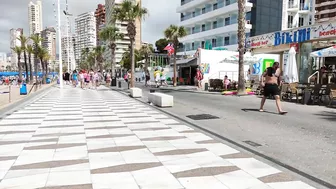 BENIDORM ???????? LEVANTE BEACH RINCÓN JUNE 2022 Costa Blanca SPAIN Walking Tour 4K