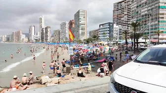 BENIDORM ???????? LEVANTE BEACH RINCÓN JUNE 2022 Costa Blanca SPAIN Walking Tour 4K