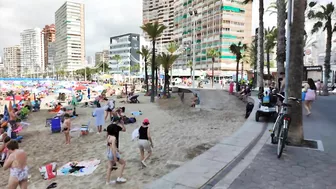 BENIDORM ???????? LEVANTE BEACH RINCÓN JUNE 2022 Costa Blanca SPAIN Walking Tour 4K