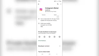 Fix instagram messenger update not showing 2022 android| get update instagram messenger icon missing