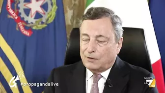 Esclusivo: la prima diretta Instagram di Mario Draghi