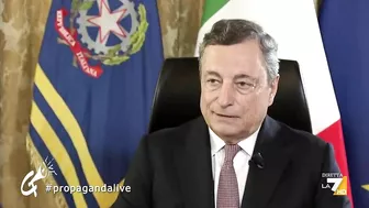 Esclusivo: la prima diretta Instagram di Mario Draghi