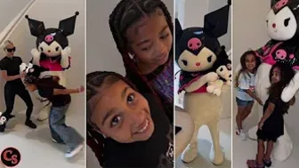 Kim Kardashian Shares Glimpse Inside North West's Anime Themed 9th Birthday Party (Video)