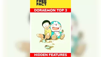 Top 3 hidden features of doraemon in doraemon anime series | #shorts #freefacts #doraemon