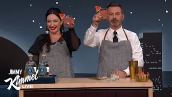 Celebrity Astrologer Aliza Kelly Makes Jimmy Kimmel a Scorpio Cocktail - Sponsored by Astral Tequila