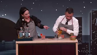 Celebrity Astrologer Aliza Kelly Makes Jimmy Kimmel a Scorpio Cocktail - Sponsored by Astral Tequila