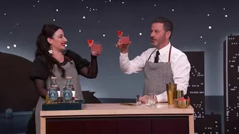 Celebrity Astrologer Aliza Kelly Makes Jimmy Kimmel a Scorpio Cocktail - Sponsored by Astral Tequila