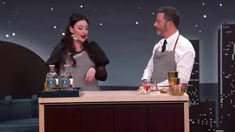 Celebrity Astrologer Aliza Kelly Makes Jimmy Kimmel a Scorpio Cocktail - Sponsored by Astral Tequila