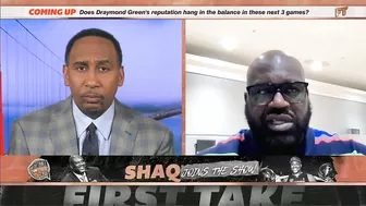 Shaq is taking the WARRIORS in Game 5 ????| First Take