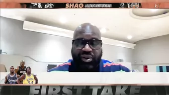 Shaq is taking the WARRIORS in Game 5 ????| First Take