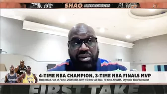 Shaq is taking the WARRIORS in Game 5 ????| First Take