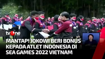 SEA Games Vietnam 2021, Presiden Menyerahkan Bonus Kepada Para Atlet | Kabar Pagi tvOne