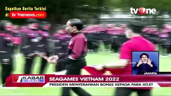 SEA Games Vietnam 2021, Presiden Menyerahkan Bonus Kepada Para Atlet | Kabar Pagi tvOne