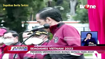 SEA Games Vietnam 2021, Presiden Menyerahkan Bonus Kepada Para Atlet | Kabar Pagi tvOne