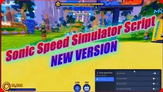 ROBLOX Sonic Speed Simulator Script Download For Free!