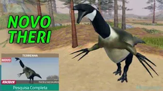 NOVO THERI! SUPER GALINHA! - Dinosaur World Mobile, ROBLOX.