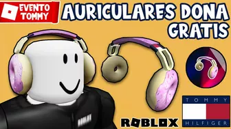 CONSIGUE AURICULARES DE DONA GRATIS en ROBLOX | EVENTO ROBLOX TOMMY PLAY