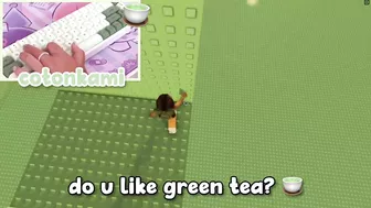 ROBLOX Tower Of Green Tea ???? but it's KEYBOARD ASMR! w/matcha keyboard