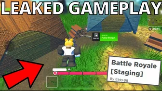 *NEW* LEAKED EASY.GG BATTLE ROYALE GAMEPLAY!!! (Roblox Bed Wars)