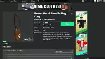 I TRIED Hoarding The NEW Roblox Gucci Limiteds...