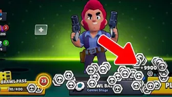 I Got 9900 Tokens NonStop???? | Update Brawl Stars! ????