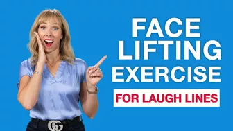 Face Yoga | Face Lifting Exercises for Laugh Lines | Dr. Janine