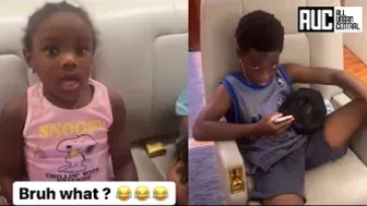 DaBaby Daughter Snitches On Brother For Watching Twerk Videos On Private Jet