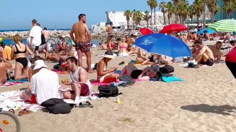 Beach Sant Sebastia/ Barcelona beach walk ????????????walking Spain best beaches