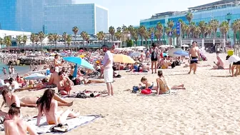 Beach Sant Sebastia/ Barcelona beach walk ????????????walking Spain best beaches