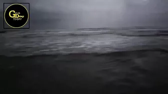 #shocking????????!! Car drowned in sea at Anjuna Beach, #Video by Local Activist Ramesh Bhovi.