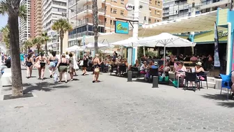 BENIDORM ???????? LEVANTE BEACH JUNE 2022 Costa Blanca SPAIN Walking 4K