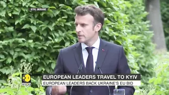 European leaders travel to Kyiv as they pledge their support amid the ongoing Russian invasion