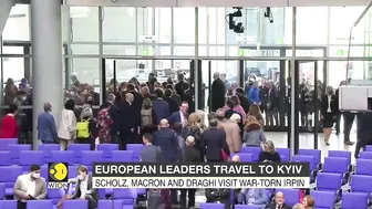 European leaders travel to Kyiv as they pledge their support amid the ongoing Russian invasion